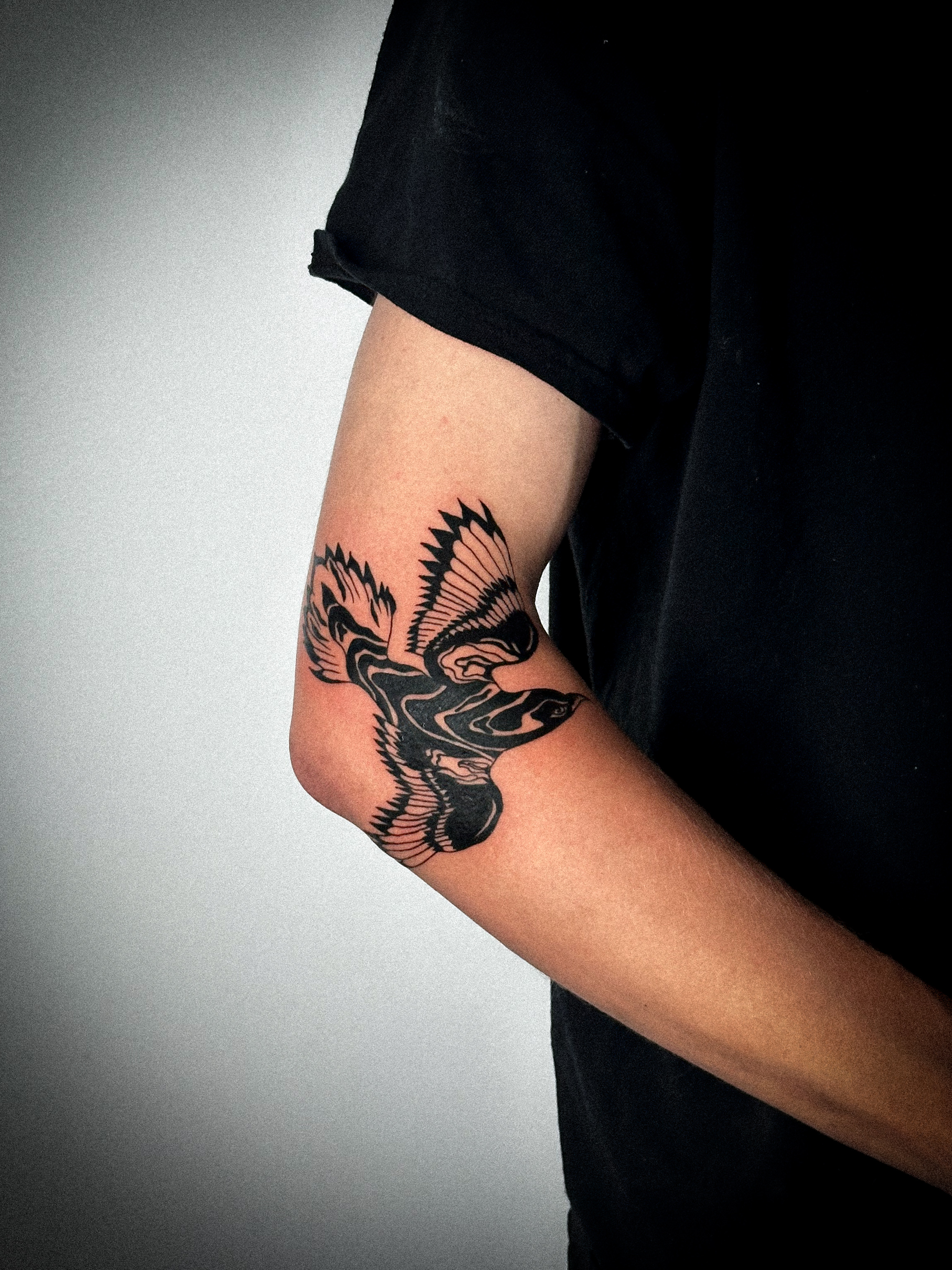 Blackwork tattoo, project 16